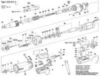 Bosch 0 602 411 006 ---- H.F. Screwdriver Spare Parts
